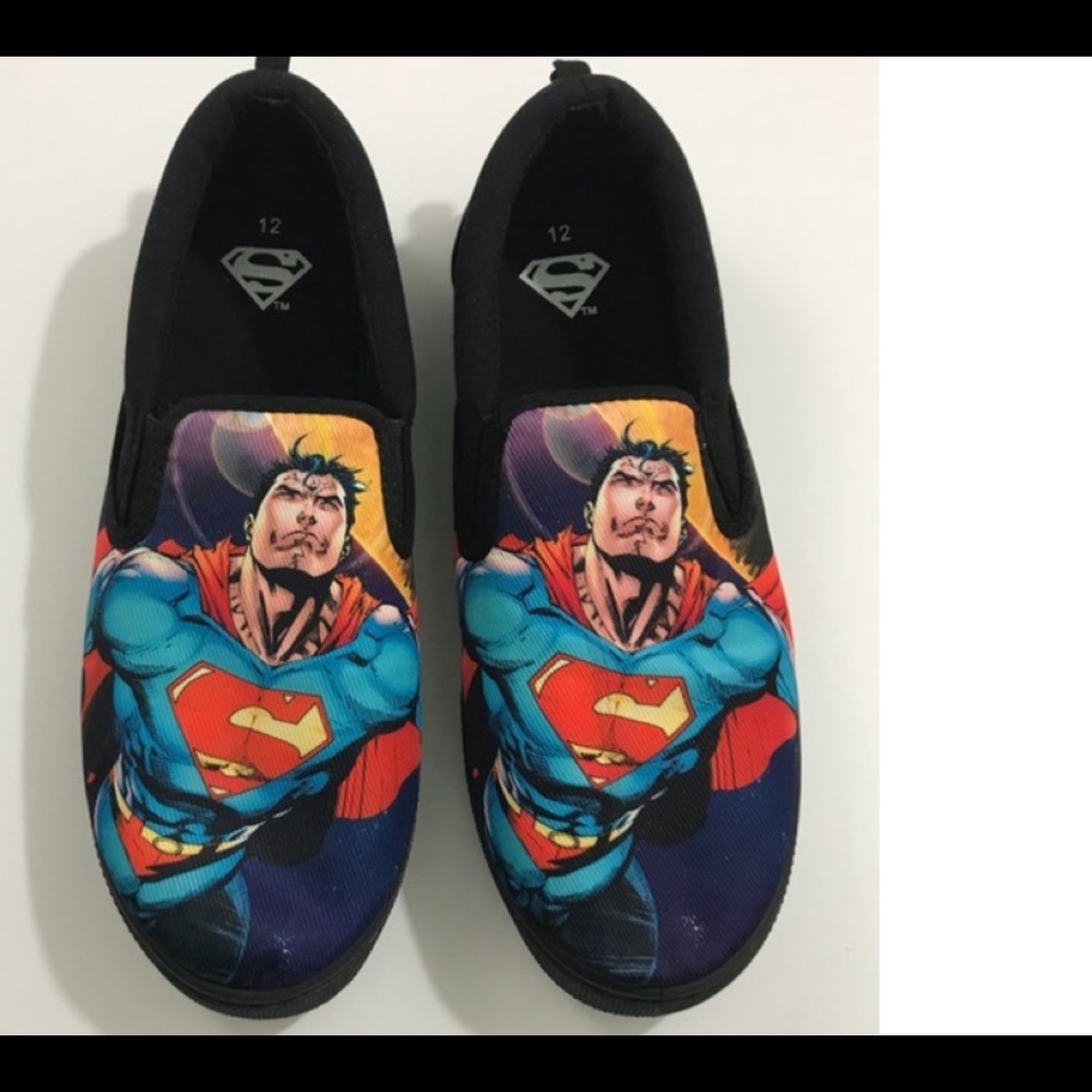 Slippers superman men's sz 12